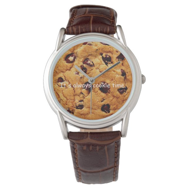 Chocolat Chip Cookie Montre Homme (devant)