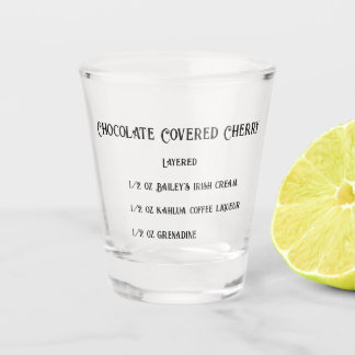 Chocolat couvert cerise nouveauté verre abattu