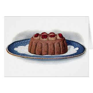 Chocolat Crème Bavaroise Dessert Vintage
