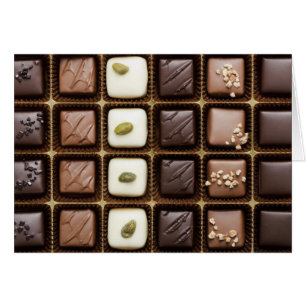 Chocolat de luxe fait main dans une boîte