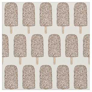 Chocolat Eclair glace crème Pop Popsicles tissu
