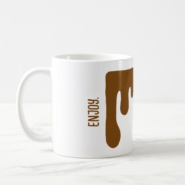 Chocolat fondu Mug classique (Gauche)