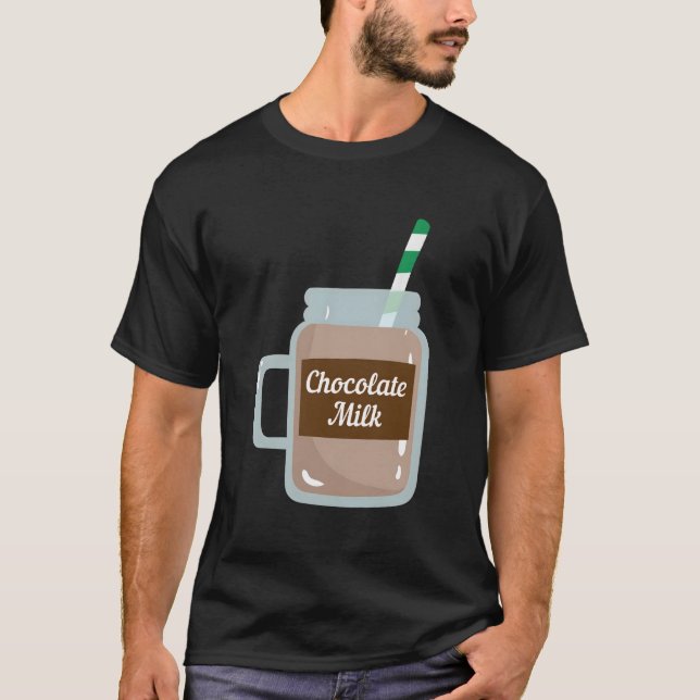Chocolat Lait Cute Dairy Amateurs Drôle Sweat - sh (Devant)
