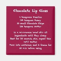 Chocolat Lip Gloss Recette couleur aimant