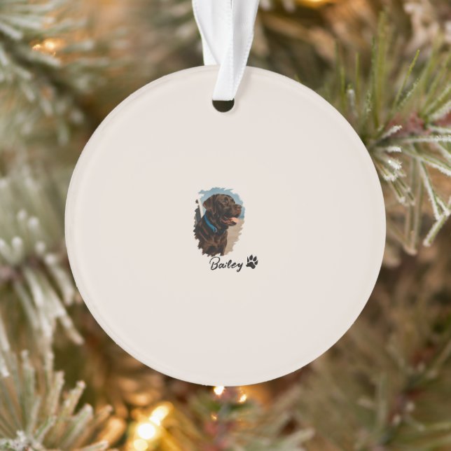Chocolat mignon Labrador Chien - Bailey | Cadeau p (Arbre)
