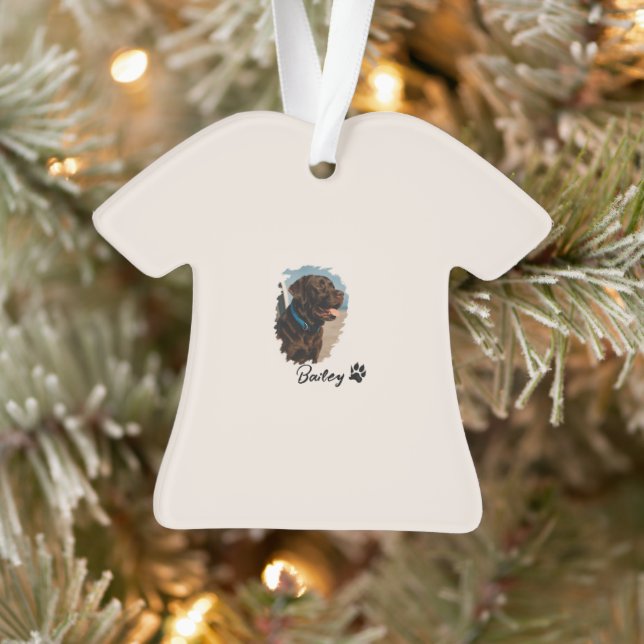 Chocolat mignon Labrador Chien - Bailey | Cadeau p (Arbre)