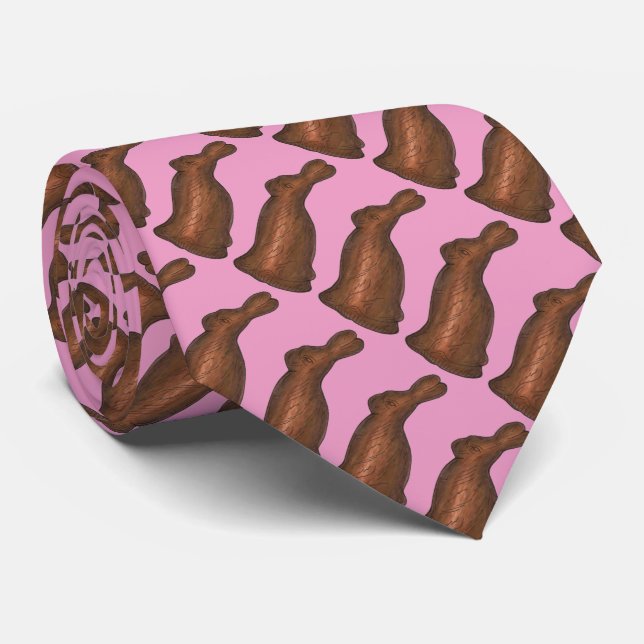 Chocolat Rabbit Pâques Panier Bonbon Cravate lapin (Roulé)