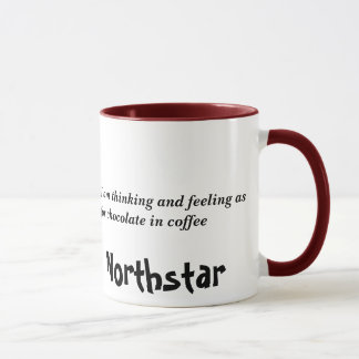 "Chocolat tasse en café" - customisée