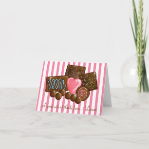 ChocolatesThank doux vous cartes de note