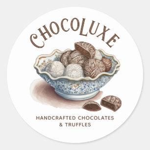 Chocolatier fabricant Chocolatier Étiquette produi