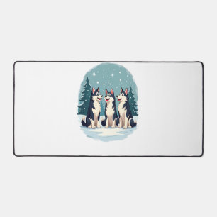 Chœur de Noël Husky