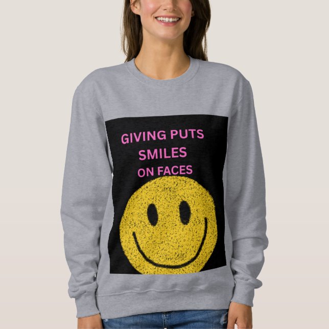Choisir la gentillesse toujours Sweatshirt pour fe (Devant)