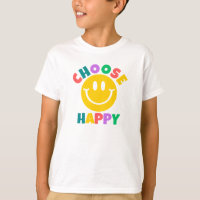 Choisir un T-shirt heureux