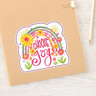 Choisissez Joy Fun Rainbow Inspirivity Sticker
