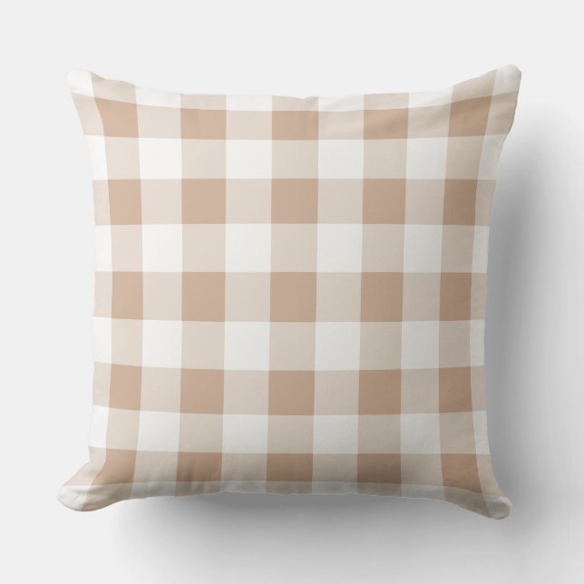 Choisissez la couleur, Coussin Gingham 2 voir note (Recto)