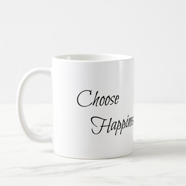Choisissez la tasse de bonheur (Gauche)