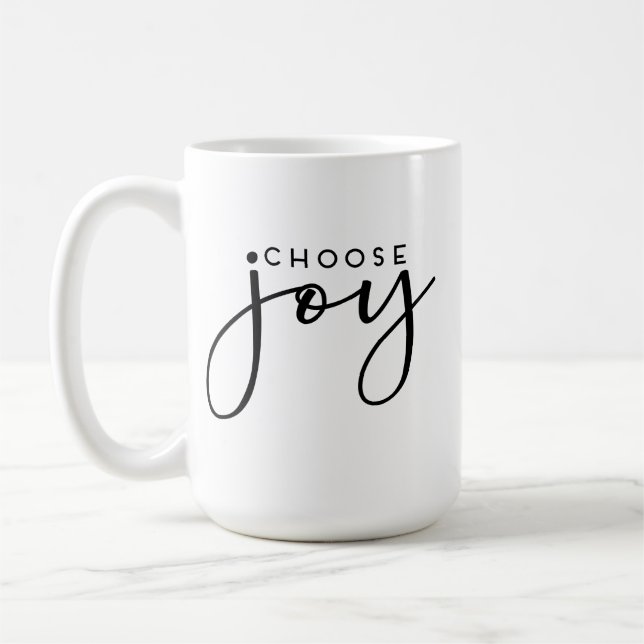 Choisissez la tasse de joie (Gauche)