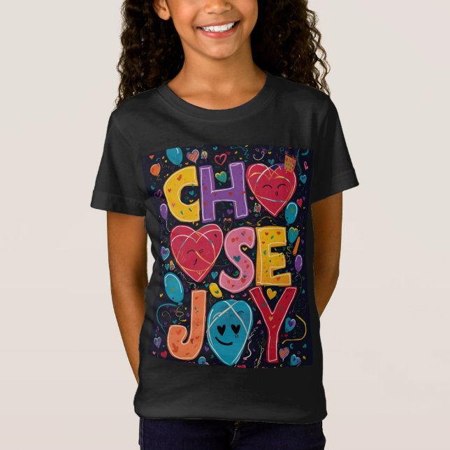 Choisissez le T-shirt Joy Kids' (Devant)