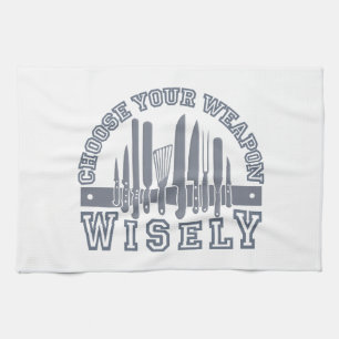 Choisissez votre arme serviettes de cuisine person