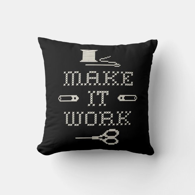 Choisissez votre Coussin de mode couleur Arrière - (Recto)