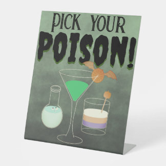 Choisissez votre panneau Poison Bar