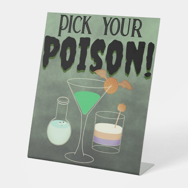 Choisissez votre panneau Poison Bar (Recto)