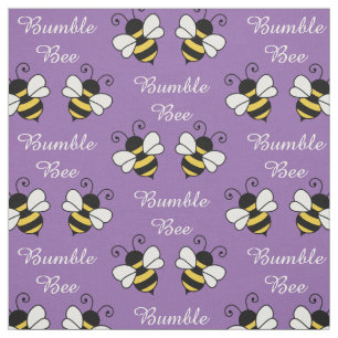 Choisissez votre tissu motif d'abeille couleur arr