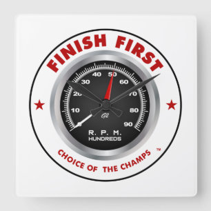 Choix 'Finir Premier' des champions Horloge murale