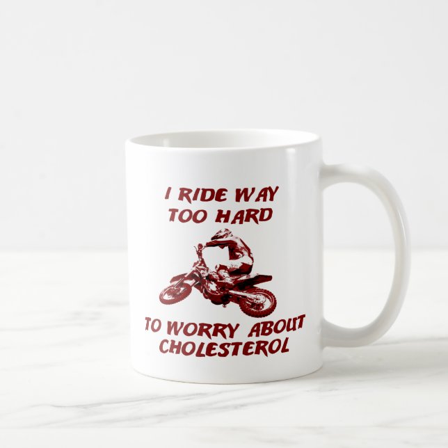 Cholestérol - Mug Motocross Moto Cross (Droite)
