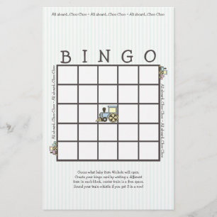 Choo Choo Baby Bingo Jeu de douche