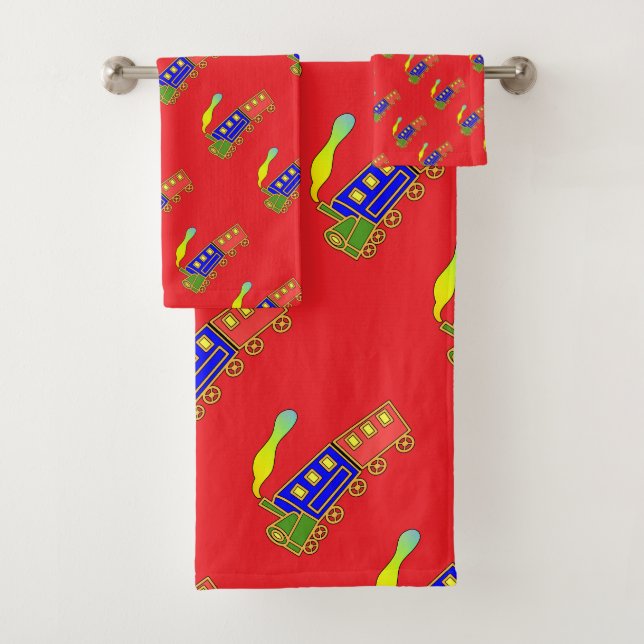 Choo Choo Train Kids Red (En situation)