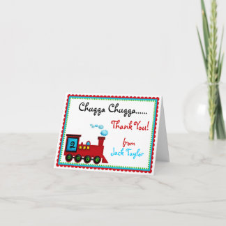 Choo Choo Train Merci Cartes De Notes