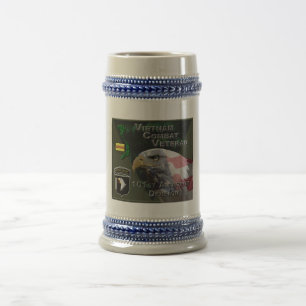 Chope À Bière 101e Division aéroportée Viêt Nam Vétérinaire de c