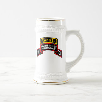 Chope À Bière 101st Orienteur Stein avec l'étiquette de garde