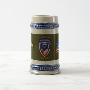 Chope À Bière 187e division d'infanterie Rakkasan Stein