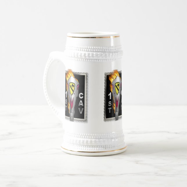 Chope À Bière 1re division de cavalerie - 1re CAV (Devant gauche)