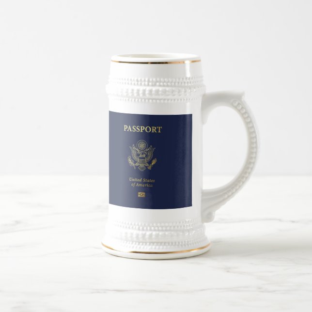 Chope À Bière [200] Couverture de passeport américaine (Droite)