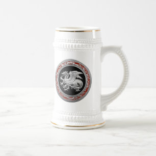 Chope À Bière [200] Dragon islandais, Landvæ ttir [Argent]