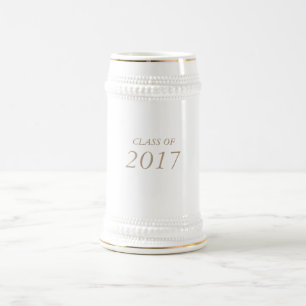 Chope À Bière 22 onces. "CLASSE de 2017" diplômés/obtentions du