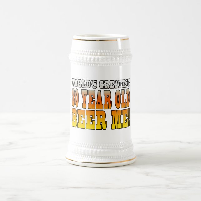 Chope À Bière 30èmes anniversaires drôles : Plus grands 30 ans (Centre)