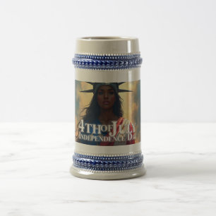 Chope À Bière 4 juillet – Hommage majestueux à l'aigle et aux fe