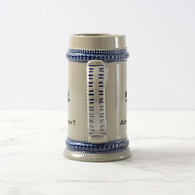 Chope À Bière 5ème Bière Stein de rue (Poignée)