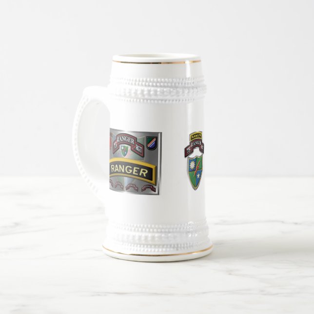 Chope À Bière 75e régiment de rangers  (Devant gauche)