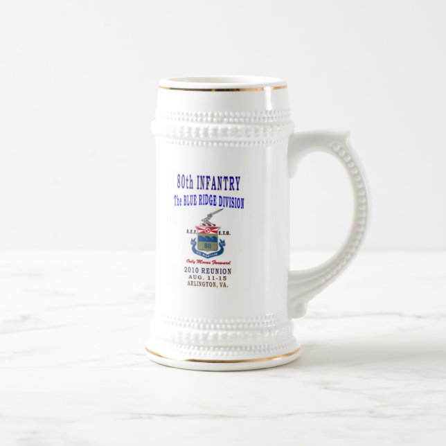 CHOPE À BIÈRE 80E INFANTERIE (Droite)