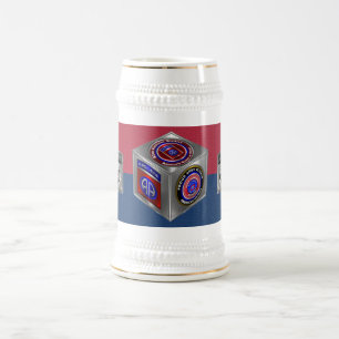 Chope À Bière 82e division aéroportée Colors Steel Cube