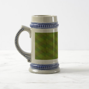Chope À Bière à damiers motif artistique