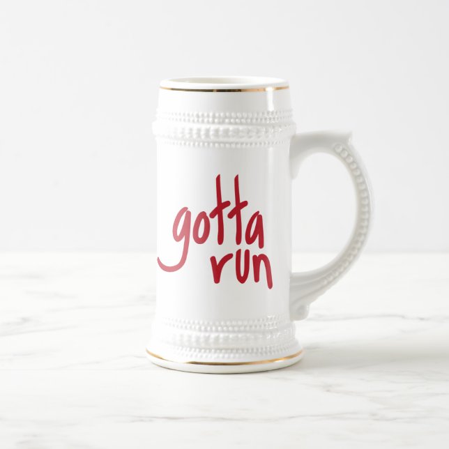 Chope À Bière a obtenu de courir le stein (Droite)