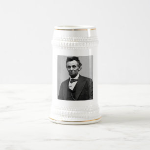 Chope À Bière Abraham Lincoln