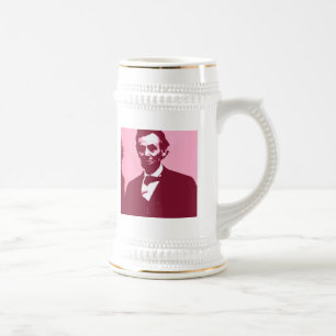 Chope À Bière Abraham Lincoln