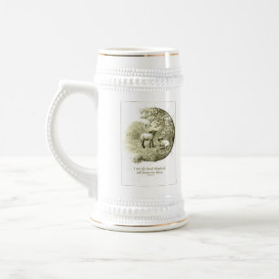 Chope À Bière Agneaux et écritures